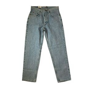 Vintage GAP Easy Fit Jeans 90s Y2K Men's 31x30 Tapered Faded Light‎ Wash